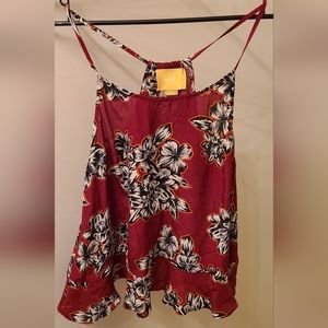 MAEVE Floral Tank Top Size 2